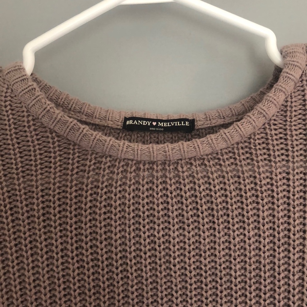 Brandy Melville Knit Long Sleeve! - Picture 2 of 3